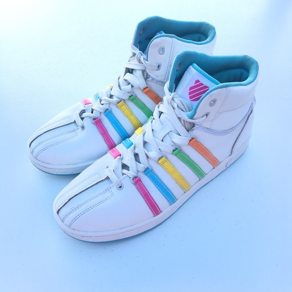 k swiss rainbow sneakers